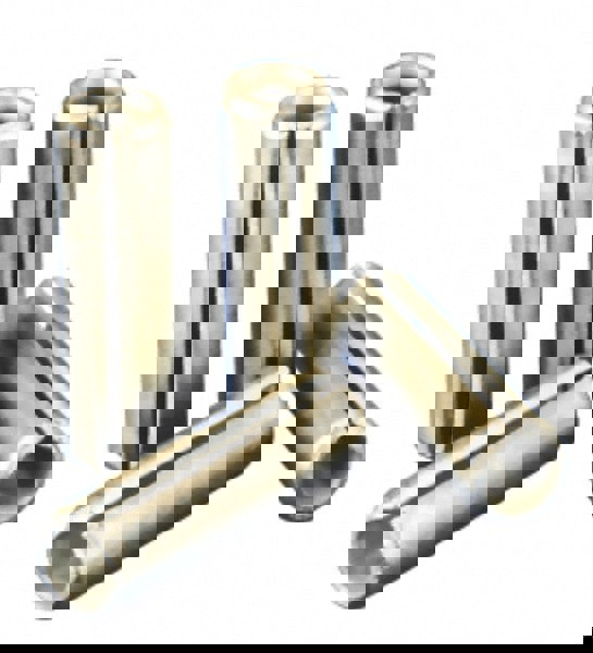 Slotted Spring Pin: 100 mm Long, 1070-1080 Steel